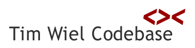 Tim Wiel | Codebase